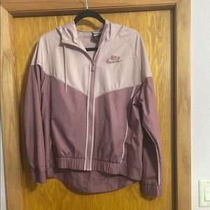Nike Pink Utility Jacket Lightweight Windbreaker
